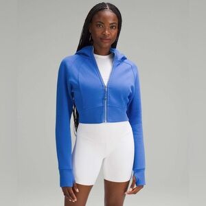 Lululemon Scuba Full-Zip Cropped Hoodie
